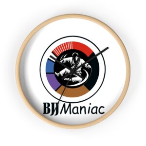 BJJManiac-style Wall Clock